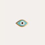 Blue Marquise Evil Eye Stud