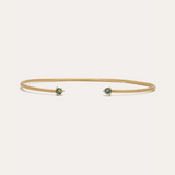 Gemini Green Sapphire Cuff