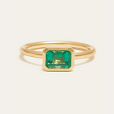 Esmeralda with Emerald Cut Emerald