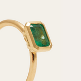 Esmeralda with Emerald Cut Emerald