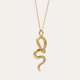 Gold Snake Necklace