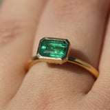 Esmeralda with 1ct Zambian Emerald