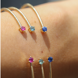 Gemini Green Sapphire Cuff