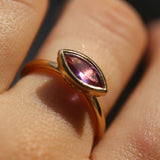 Stevie Ring with Madagascan Pink Sapphire