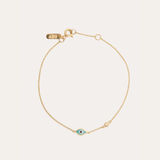 Blue Marquise Evil Eye Bracelet