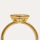 Stevie Ring with Lab Marquise Diamond