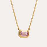 Hera Necklace with Madagascan Pink Sapphire