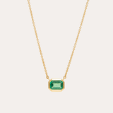 Hera Necklace with Zambian Emerald