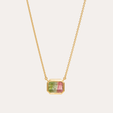 Hera Necklace with Brazilian Watermelon Tourmaline