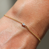 Eos Pear Shape Lab Diamond Bracelet