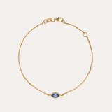 Sol Marquise Blue Sapphire Bracelet