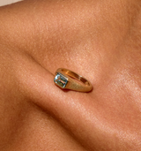 Nico Ring with Aquamarine
