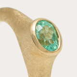 Coco Ring with Colombian Emerald