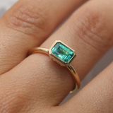 Esmeralda with Emerald Cut Emerald