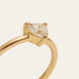 Albi with Natural Heart Shape Diamond