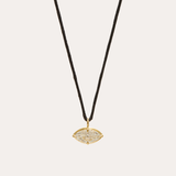 Mira Necklace with Lab Marquise Diamond