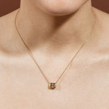 Hera Necklace with Brazilian Watermelon Tourmaline