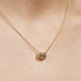 Hera Necklace with Brazilian Watermelon Tourmaline