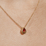 Aether Necklace with Brazilian Watermelon Tourmaline