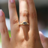 Coco with Oval Grey Spinel