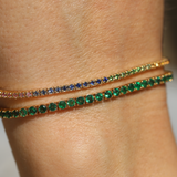 The 3ct Emerald Tennis Bracelet