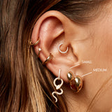 Teardrop Huggie Small