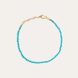 Tiny Turquoise Bead Bracelet