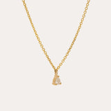Eos Pear Shape Lab Diamond Necklace