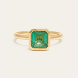 Esmeralda with Square Emerald Cut Emerald