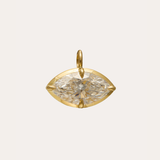 Mira Necklace with Lab Marquise Diamond