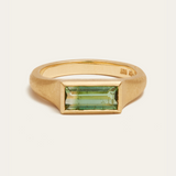 Nico Ring with 1.12ct Green Bi-Coloured Tourmaline