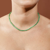 Chrysoprase Bead Necklace