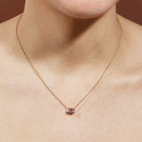 Hera Necklace with Madagascan Pink Sapphire