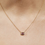 Hera Necklace with Madagascan Pink Sapphire