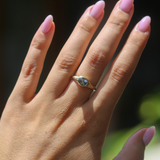 Coco with Oval Grey Spinel