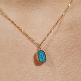 Scarab Necklace Turquoise