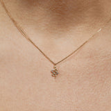 Serpent Diamond Necklace