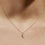 Eclipse Emerald Necklace