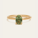 Ivy Solitaire with 1.19ct Green Sapphire