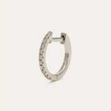 Diamond Huggie Medium