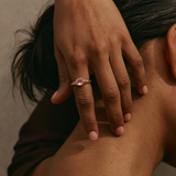 Nico with Oval Pink Sapphire