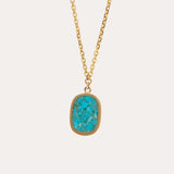 Scarab Necklace Turquoise