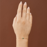 Electra Emerald Bracelet