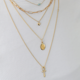 Oval St. Christopher Charm