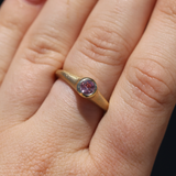 Coco with Round Pink Sapphire
