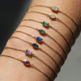 Sol Emerald Cut Lab Diamond Bracelet