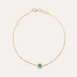 Cosmo Emerald Bracelet