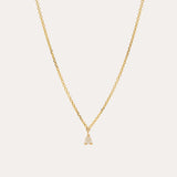 Eos Pear Shape Lab Diamond Necklace