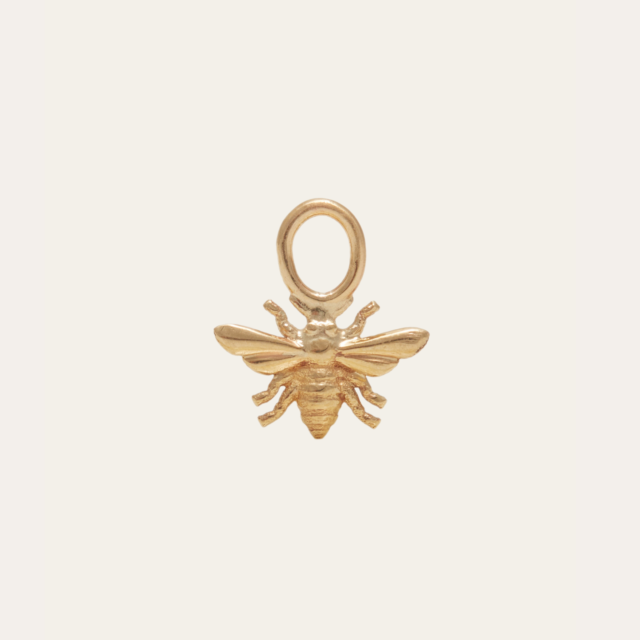 Tiny Honey Bee Drop Charm Gold Drop Charm By Baby