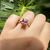 Seraphina Solitaire with 2.04ct Hot Pink Sapphire